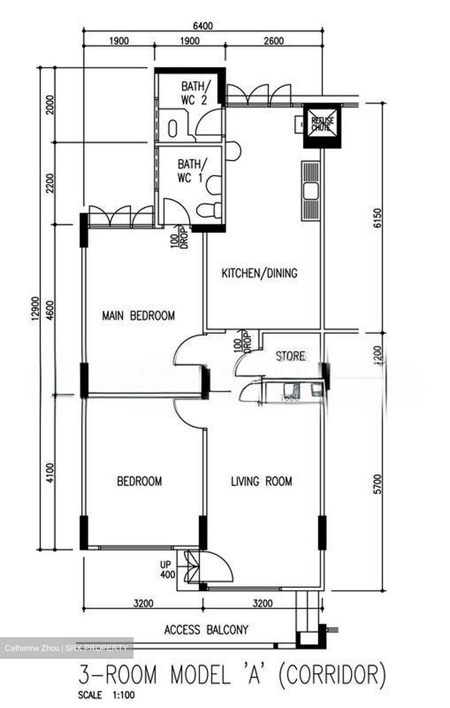 Blk 103 Potong Pasir Avenue 1 (Toa Payoh), HDB 3 Rooms #520139711